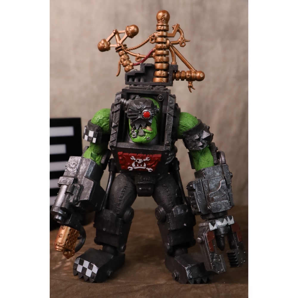 ［魔玩］ 麥法蘭 Warhammer 40k 戰鎚40000 歐克蠻人 大技霸 ORK Big Mek-細節圖2