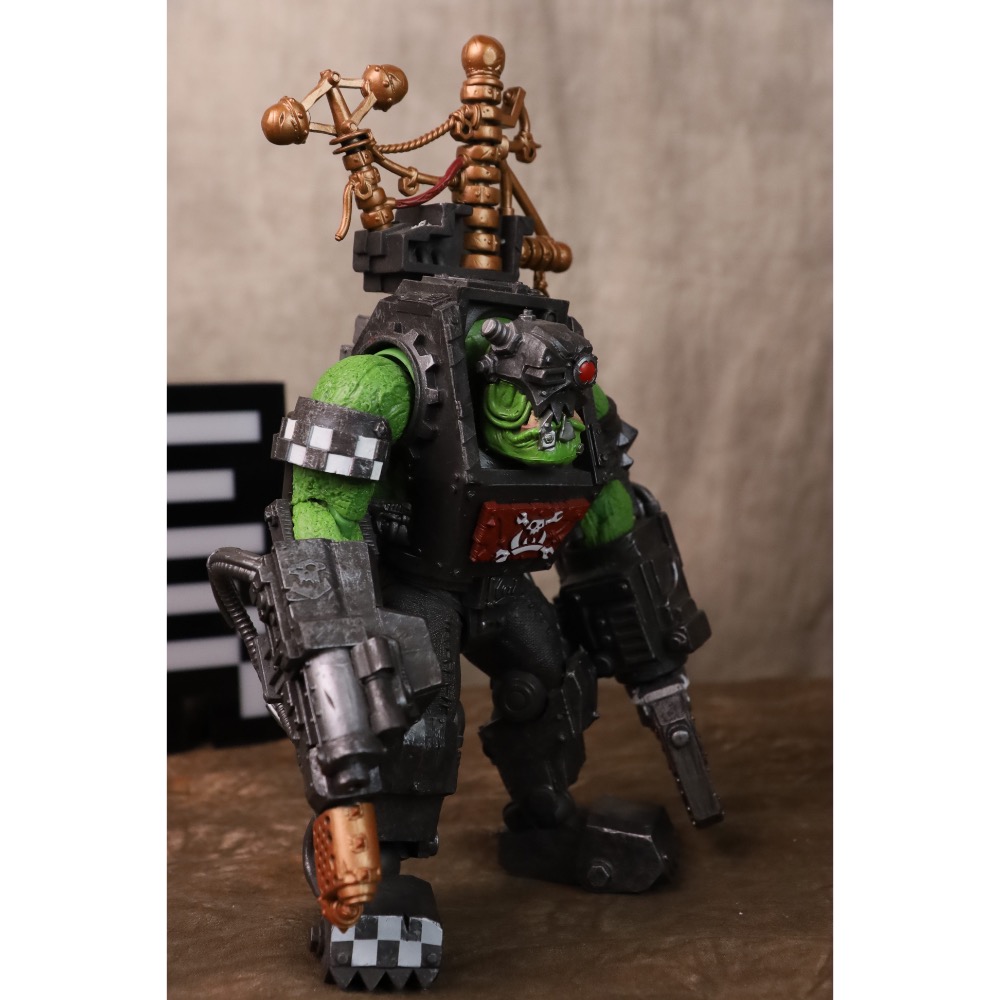 ［魔玩］ 麥法蘭 Warhammer 40k 戰鎚40000 歐克蠻人 大技霸 ORK Big Mek-細節圖3