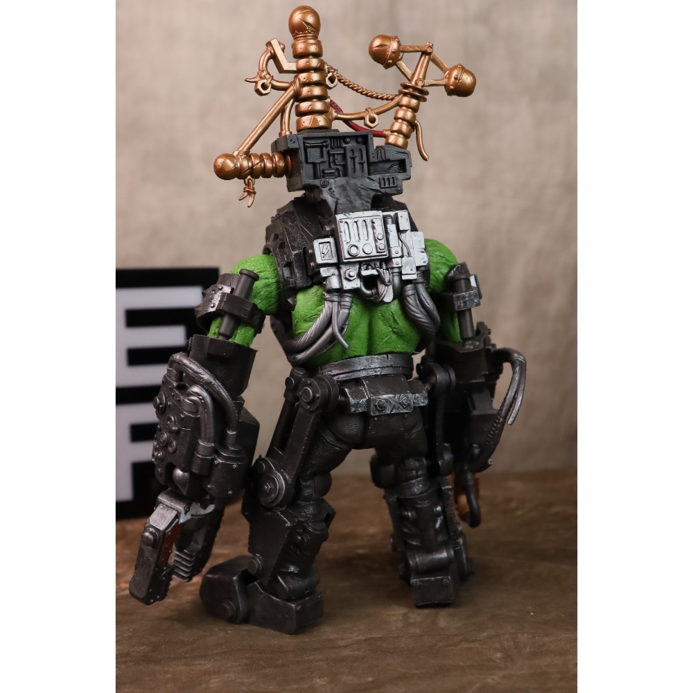 ［魔玩］ 麥法蘭 Warhammer 40k 戰鎚40000 歐克蠻人 大技霸 ORK Big Mek-細節圖4