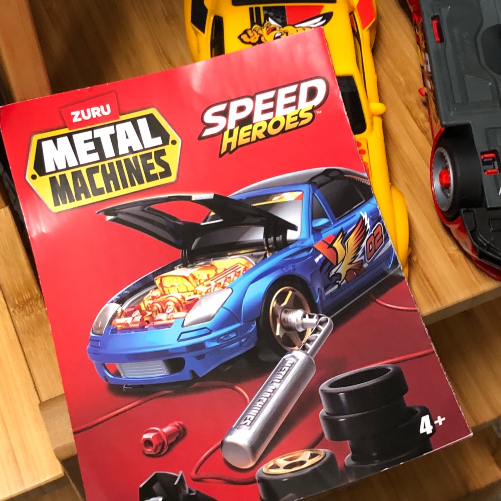 ［魔玩］ ZURU Metal Machines 機械飛輪 超級英雄 DIY組裝車款-細節圖5