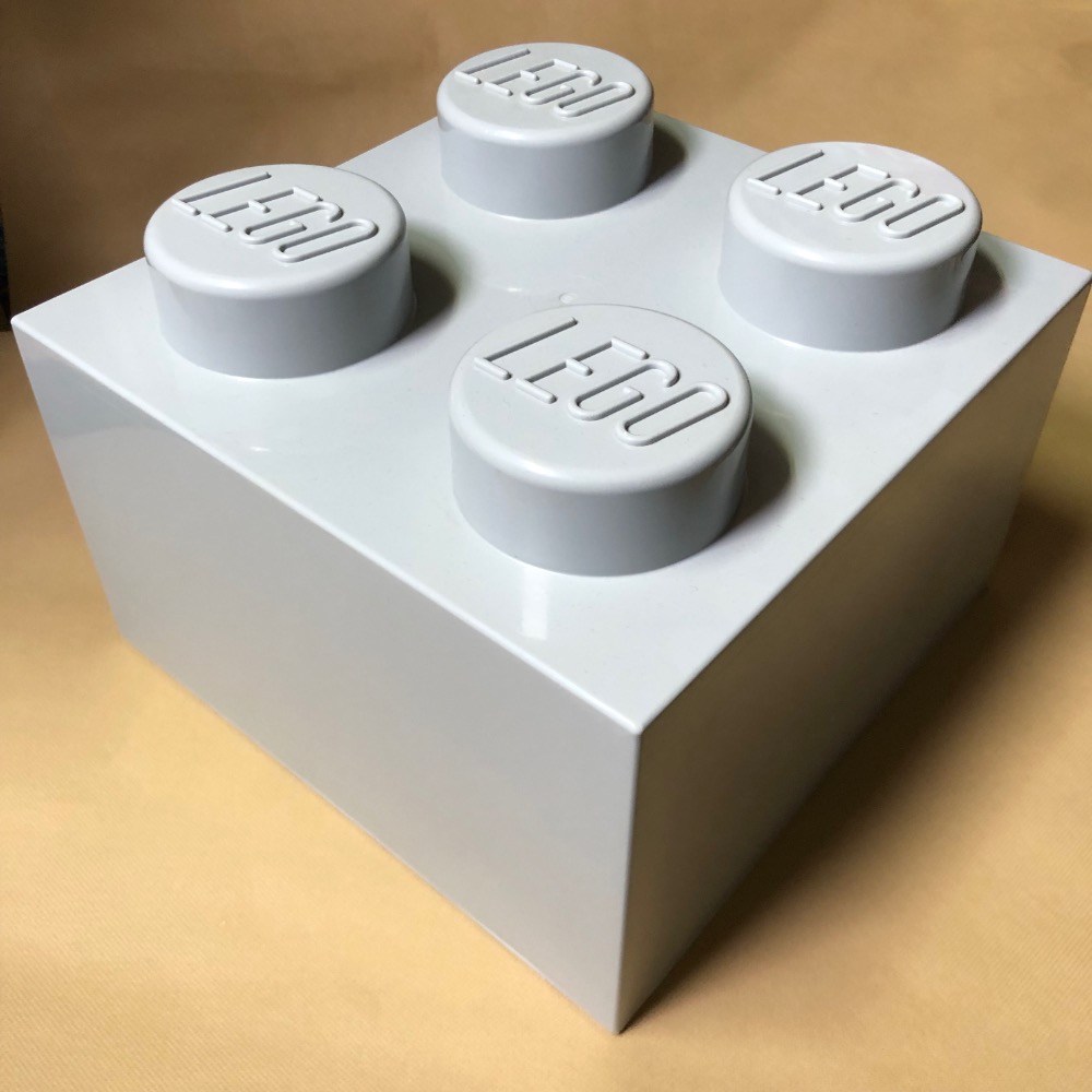 ［魔玩］ Lego 樂高 四凸收納盒 4凸 抽屜收納盒 灰色-細節圖4