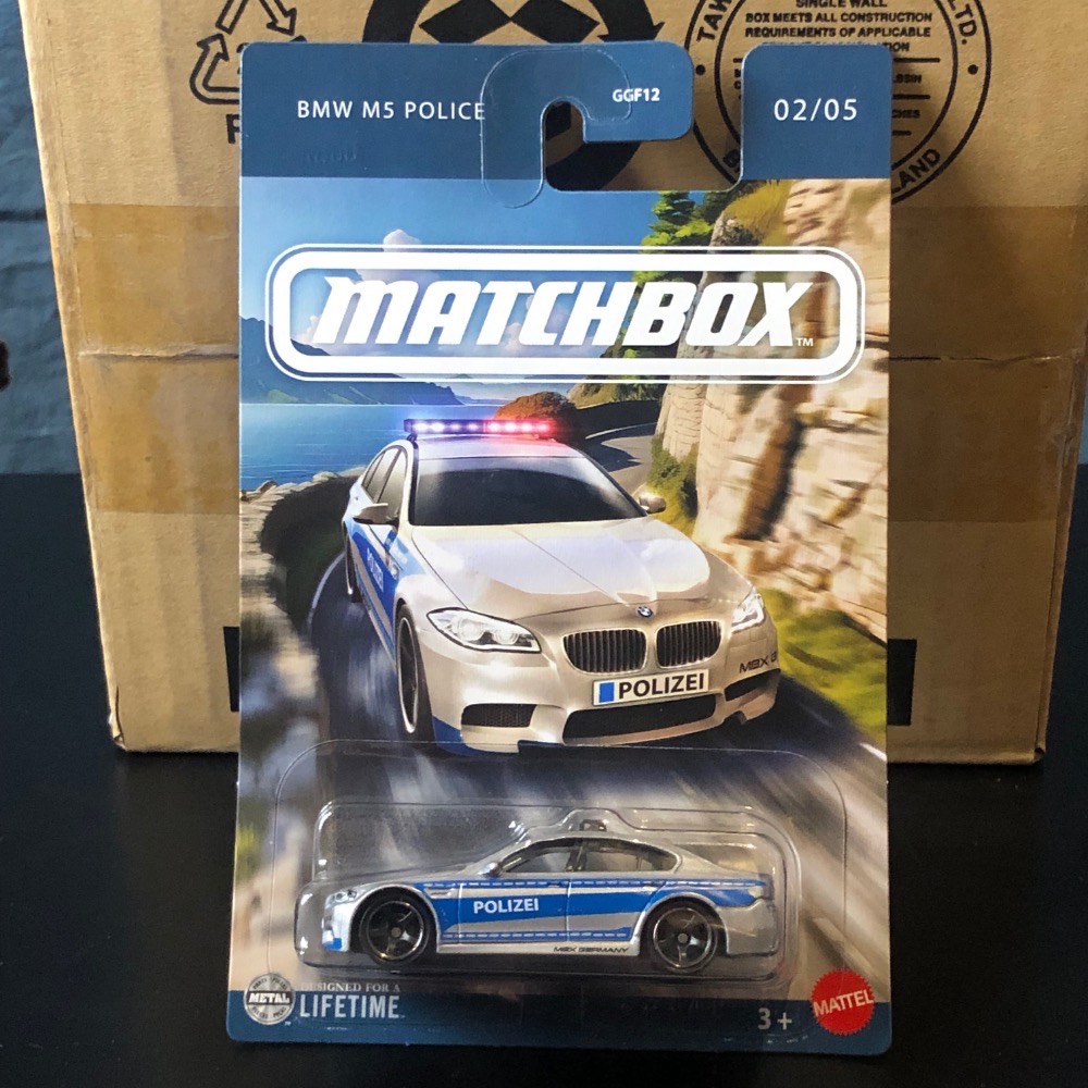 ［魔玩］Matchbox 火柴盒小汽車 經典歐系主題 BMW Porsche Benz 賓士 保時捷 福斯 寶馬 警察車-細節圖3