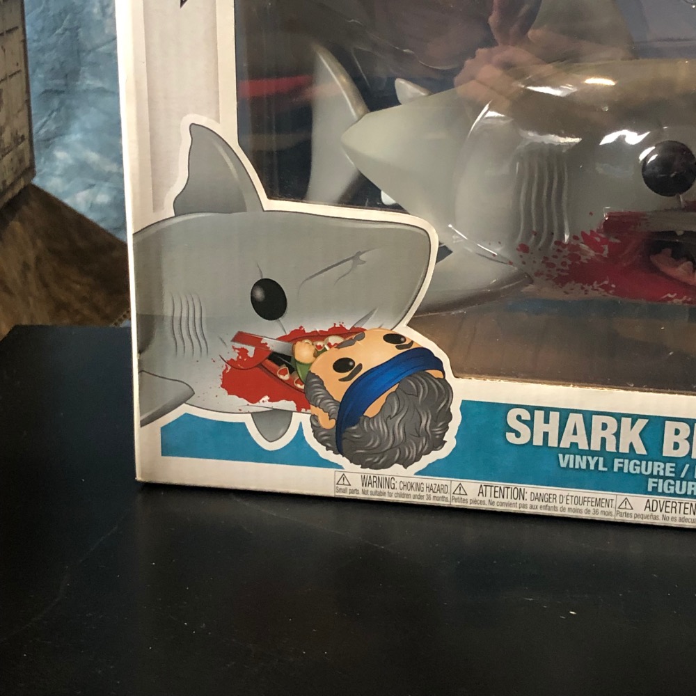 ［魔玩］SDCC限定 funko pop 大白鯊 JAWS 限定版 盒損注意-細節圖2