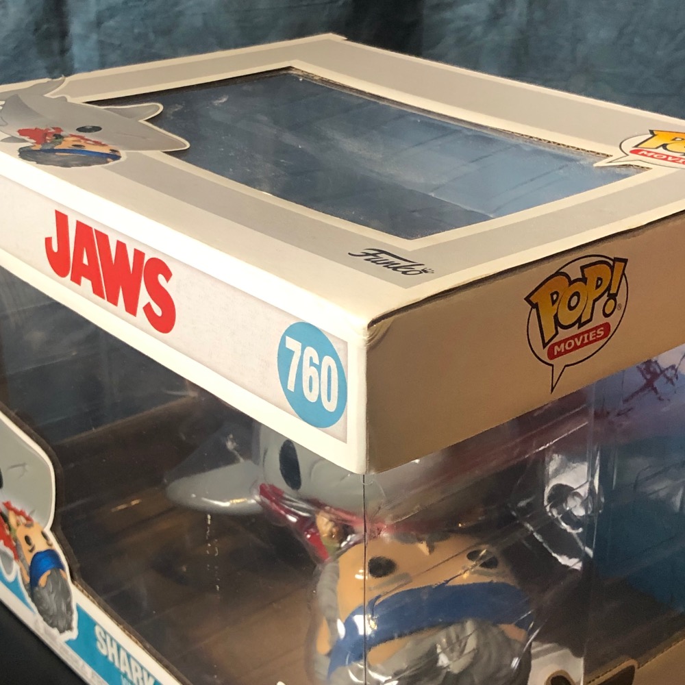 ［魔玩］SDCC限定 funko pop 大白鯊 JAWS 限定版 盒損注意-細節圖4
