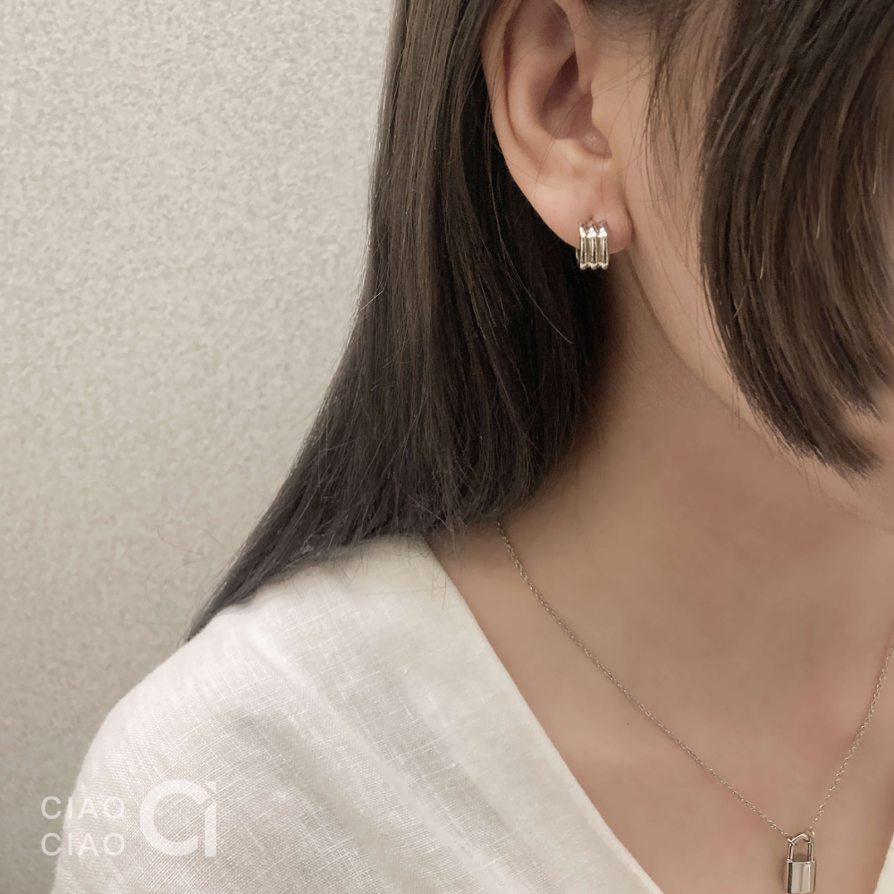 N12｜𝐂𝐥𝐚𝐬𝐬𝐲 𝐕𝐢𝐛𝐞𝐬 精緻小巧大牌感鎖頭項鍊（2色） 這件飾-細節圖10