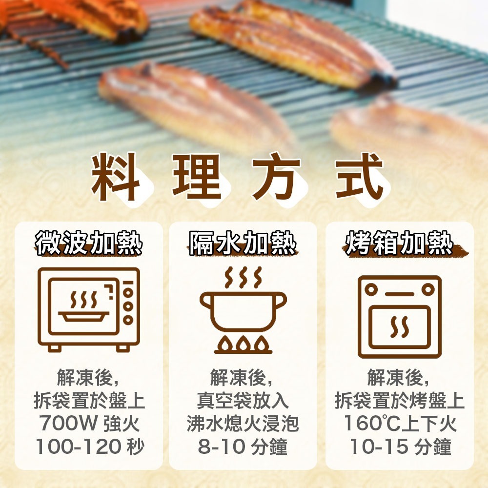 宏益水產｜日式蒲燒鰻魚250g±3% x4尾/盒🏆銷日等級🌊台灣在地🔥加熱即食-細節圖4