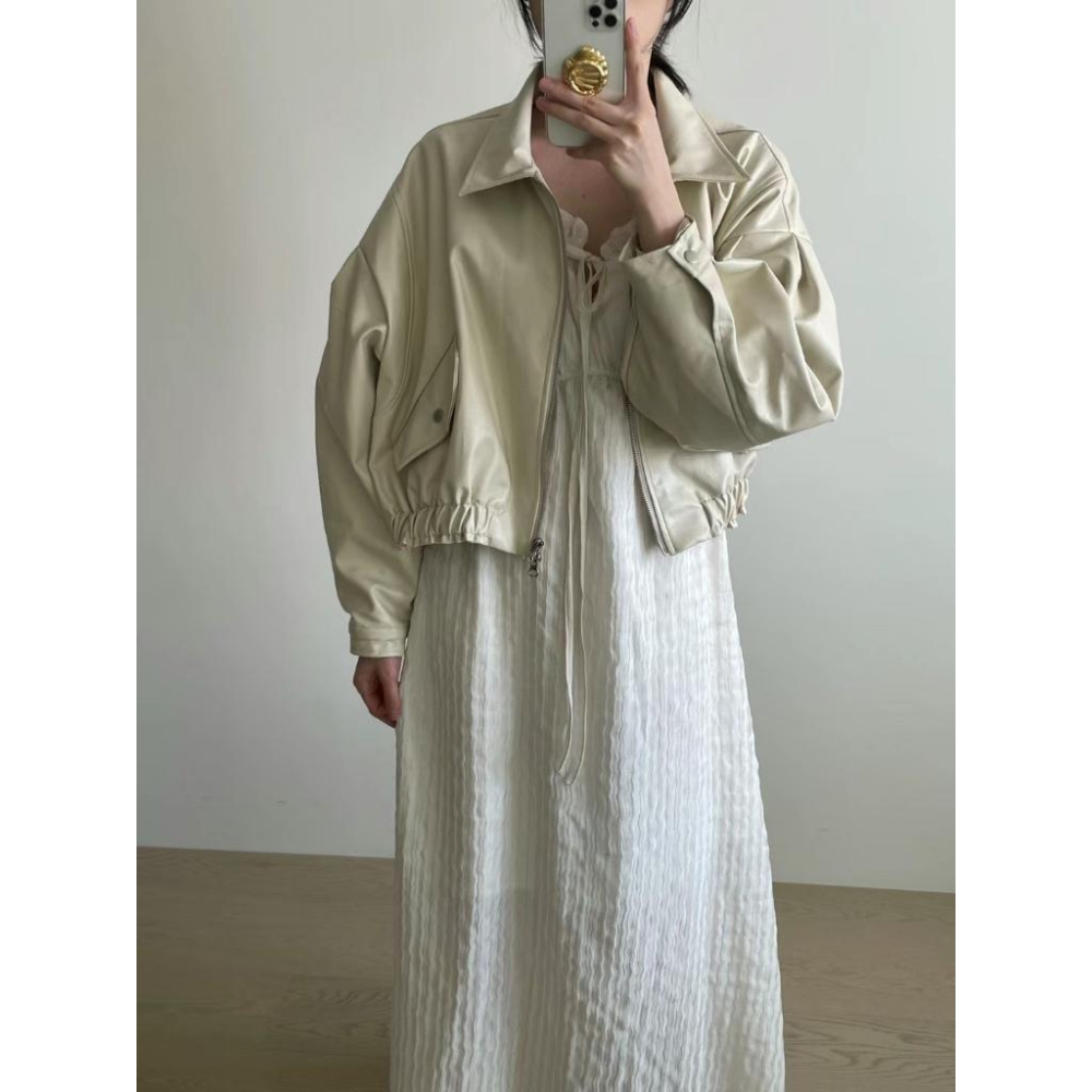 AK韓國連線 仙氣法式浪漫長洋裝 長袖洋裝 女生洋裝 約會穿搭-細節圖9