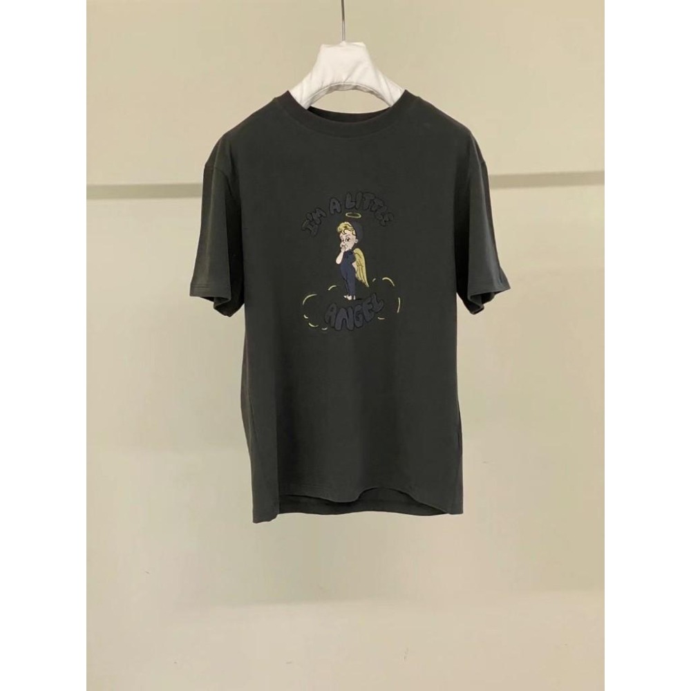 AK韓國連線 小天使上衣 短袖t恤  韓國空運 韓國代購(2colors)-細節圖6