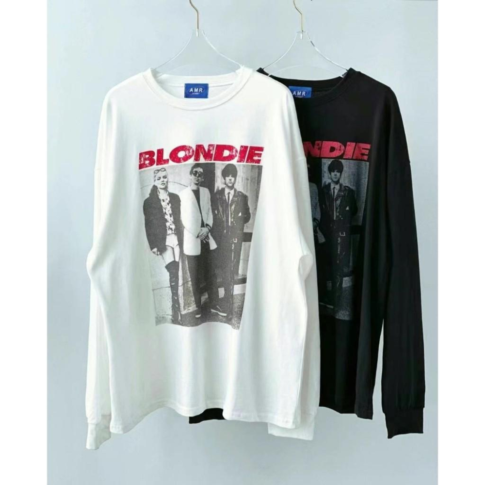 AK韓國連線 帥氣街頭風 3人圖像長袖上衣 長袖T恤-細節圖3