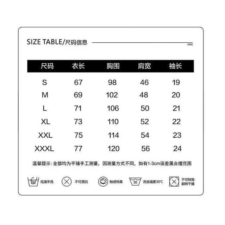 白色純棉印花圓領半袖寬松oversize 短袖t恤女 夏季2024年新款上衣-細節圖3