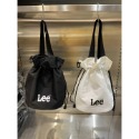 [預購 每周日中午 12:00收單] 2023 韓國 Lee 時尚包包 抽繩束口水桶包-規格圖7