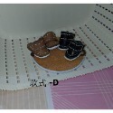 [手工皮革飾品－小鞋飾 /吊飾  ] 2023 純手工 植鞣革(真皮) 小鞋飾 讓你的鞋與眾不同!! (D / E )款-規格圖1
