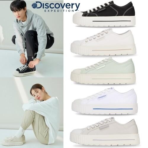 [預購 每周日中午 12:00收單] 2023 韓國 DISCOVERY V2 休閒帆布鞋