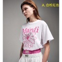 [預購 每周日中午 12:00收單] 2024  正韓 Mardi Mercredi  經典花朵夏日短袖T-規格圖11