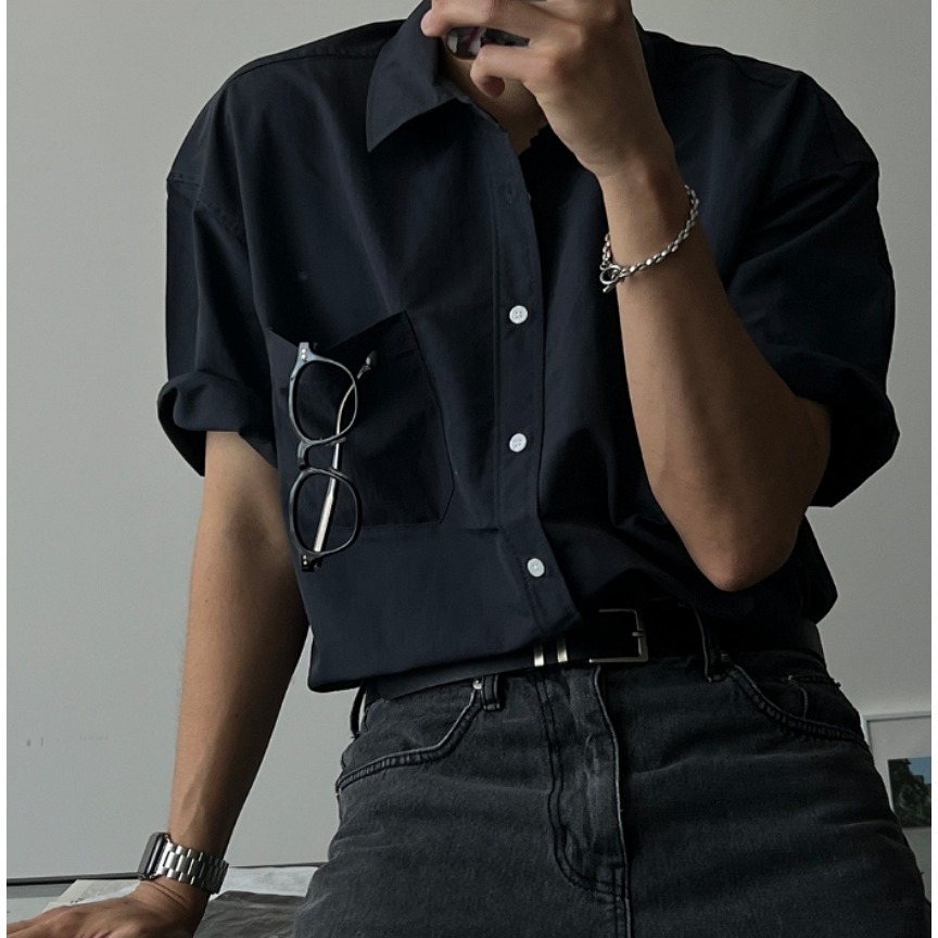 [是男裝喔~][預購 每周日中午 12:00收單] 2024 正韓 zavino 春夏男裝 休閒時尚 短袖襯衫-細節圖7