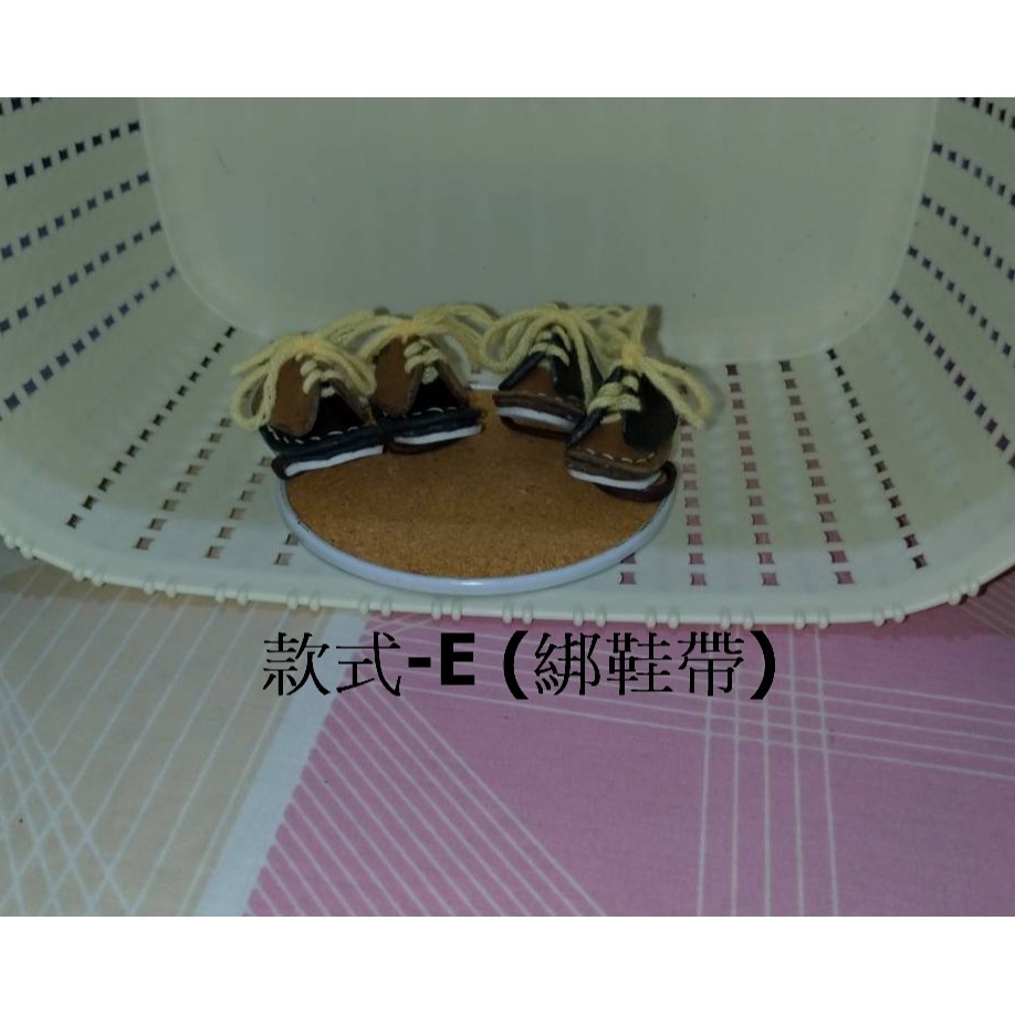 [手工皮件飾品-小鞋任意貼] 2024 純手工 植鞣革(真皮) 小鞋任意貼 - D / E 款-規格圖2