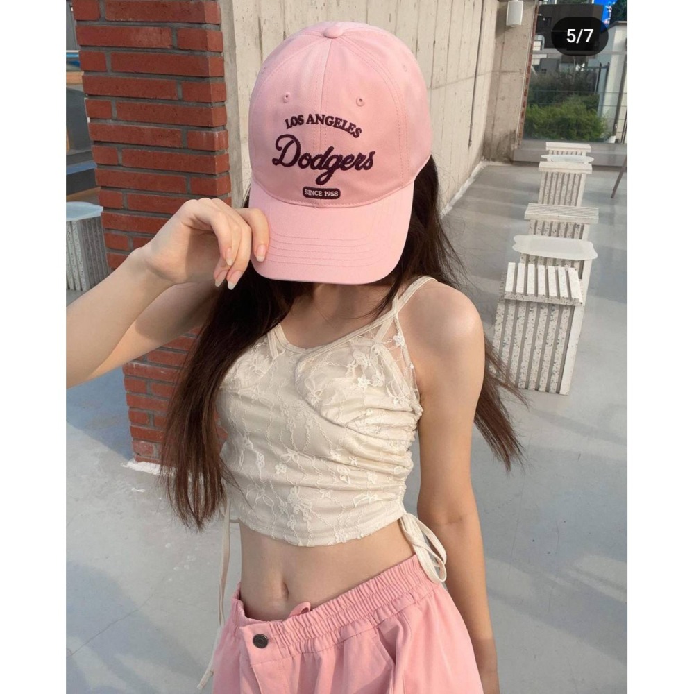 [預購 每周日中午 12:00收單] 2024 韓國 MLB LA刺繡棒球帽-細節圖2