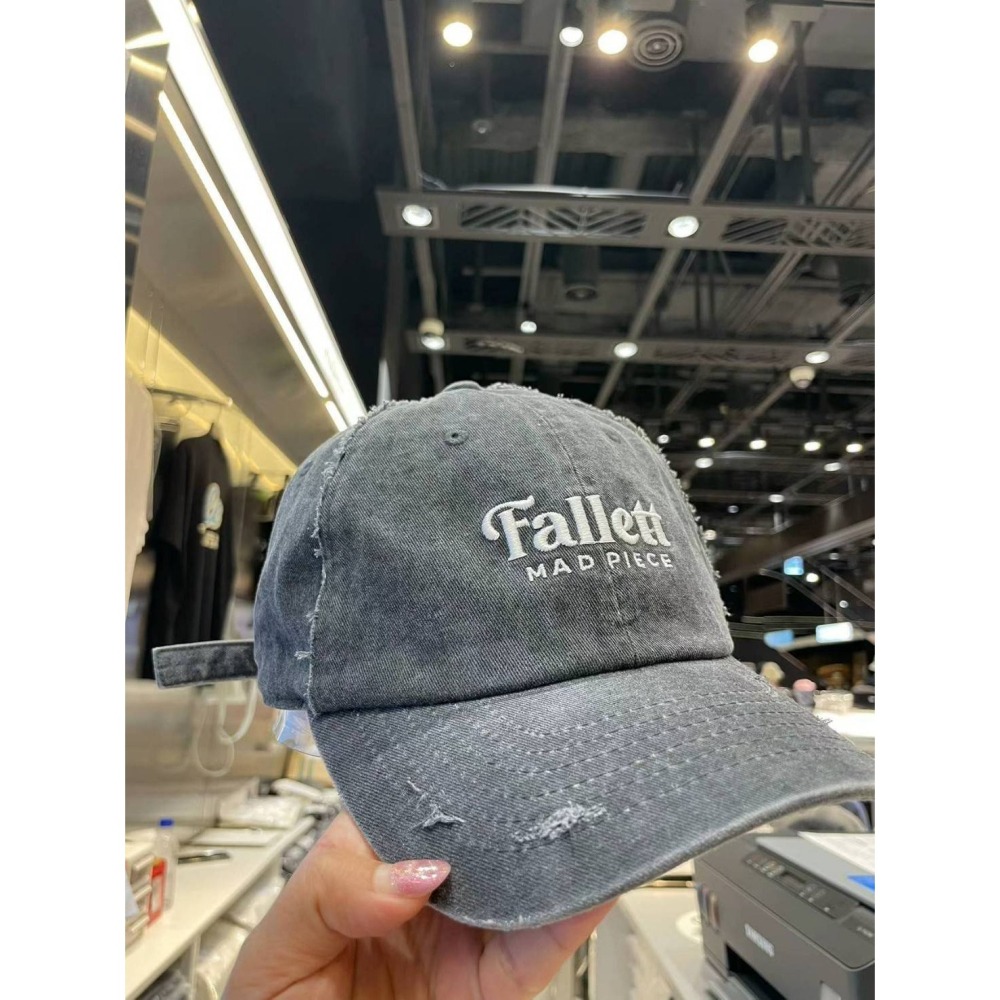 [預購 每周日中午 12:00收單] 2024 韓國 FALLETT 抓破水洗棒球帽 (SEVENTEEN DK 同款-細節圖3