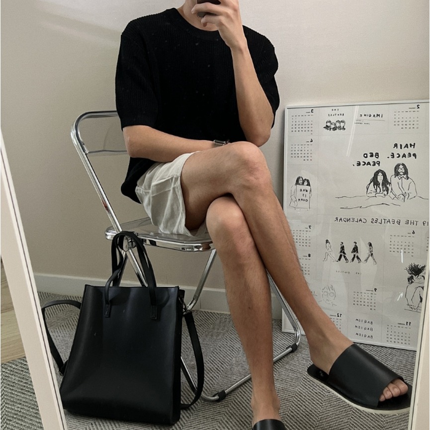 [是男裝喔~] [預購 每周日中午 12:00收單] 2024 正韓男鞋 zavino 春夏休閒涼拖鞋-規格圖11