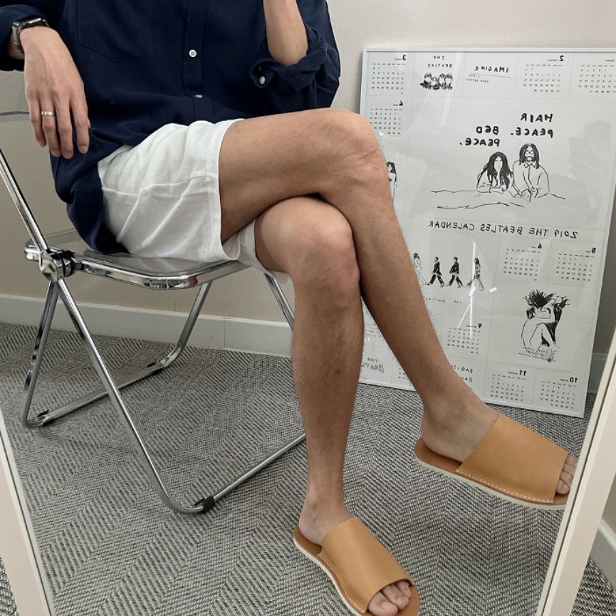 [是男裝喔~] [預購 每周日中午 12:00收單] 2024 正韓男鞋 zavino 春夏休閒涼拖鞋-規格圖11