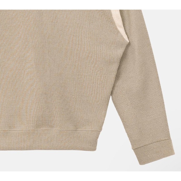 [是男裝喔~][預購 每周日中午 12:00收單] 2024 正韓 smallman 秋冬男裝 肩膀三角色塊開襟衫-細節圖10