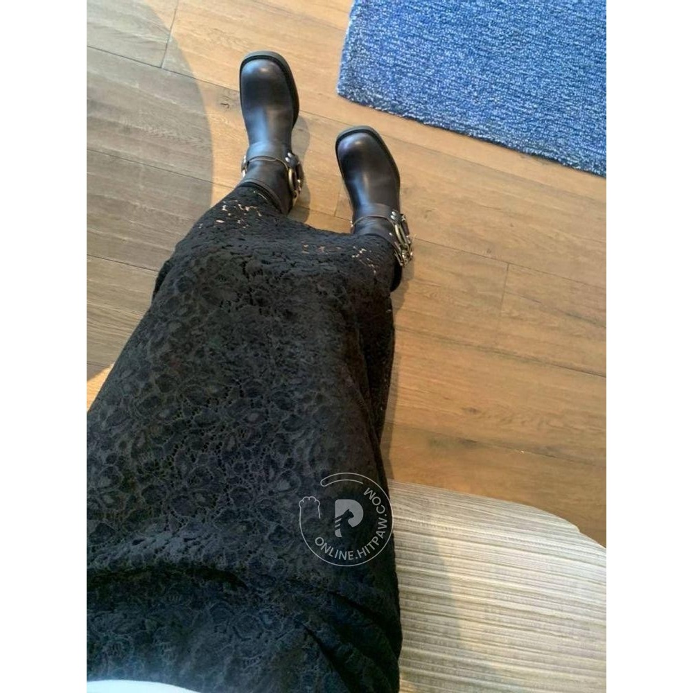 [閃購 +打折款 2025.01.14 中午 12:00收單] 2025 韓國 東大門 設計師棟  浪漫蕾絲長裙-細節圖3