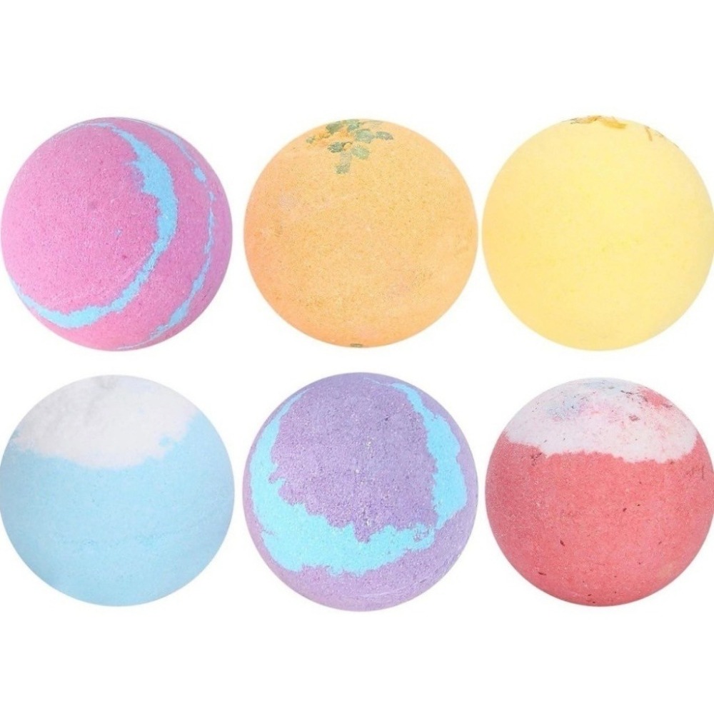 [廠商現貨在台 ] 每周日中午 12:00收單  2025 歐美 ENJOY YOUR BATH TIME 沐浴球六件套-細節圖4