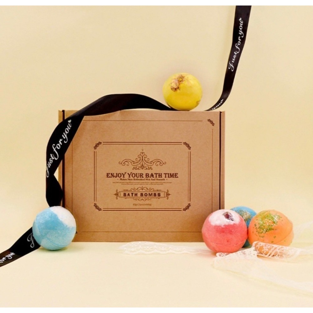 [廠商現貨在台 ] 每周日中午 12:00收單  2025 歐美 ENJOY YOUR BATH TIME 沐浴球六件套-細節圖6