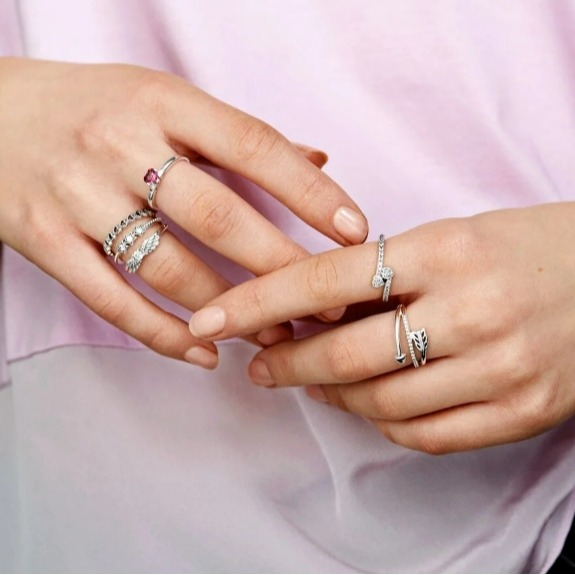 [韓國特惠!!]  [預購 每周日中午 12:00收單] 2025 飾品 PANDORA 潘朵拉 繁星之光戒指-細節圖5