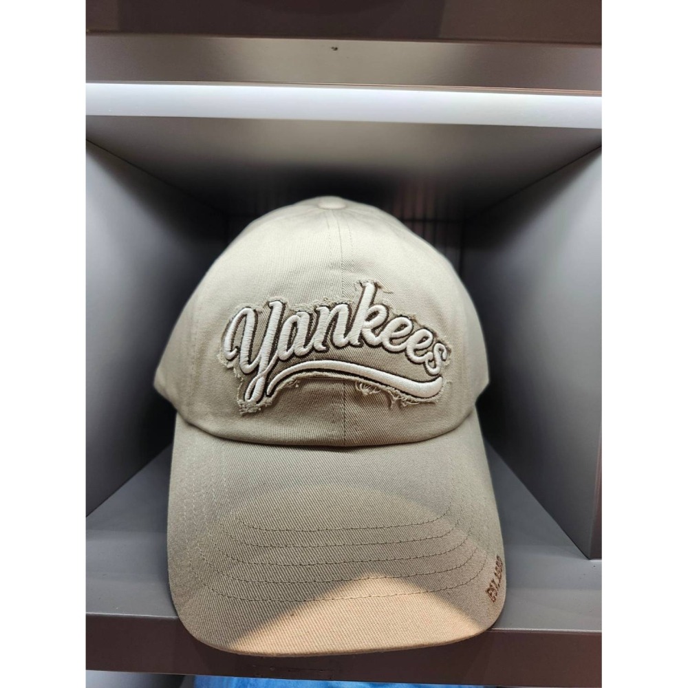 [預購 每周日中午 12:00收單] 2025 韓國 MLB 復古水洗刷舊可調式軟頂棒球帽-細節圖7