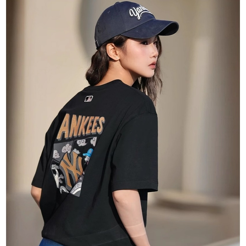 [預購 每周日中午 12:00收單] 2025 韓國 MLB 復古水洗刷舊可調式軟頂棒球帽-細節圖10