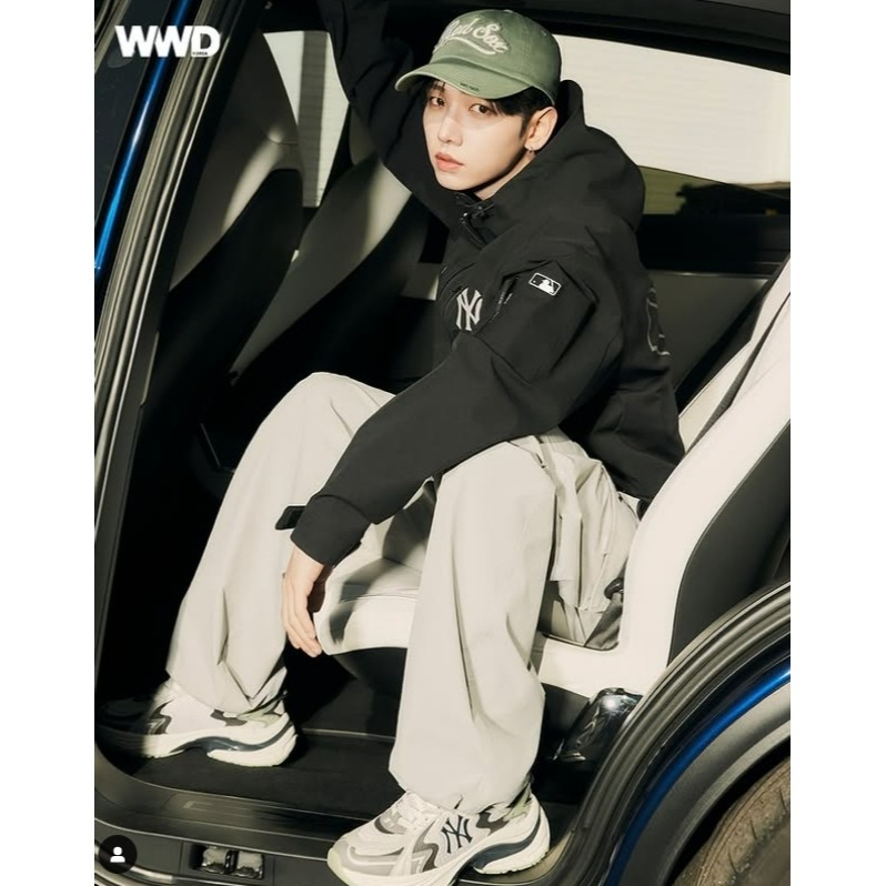 [預購 每周日中午 12:00收單] 2025 韓國 MLB 復古水洗刷舊可調式軟頂棒球帽-細節圖11