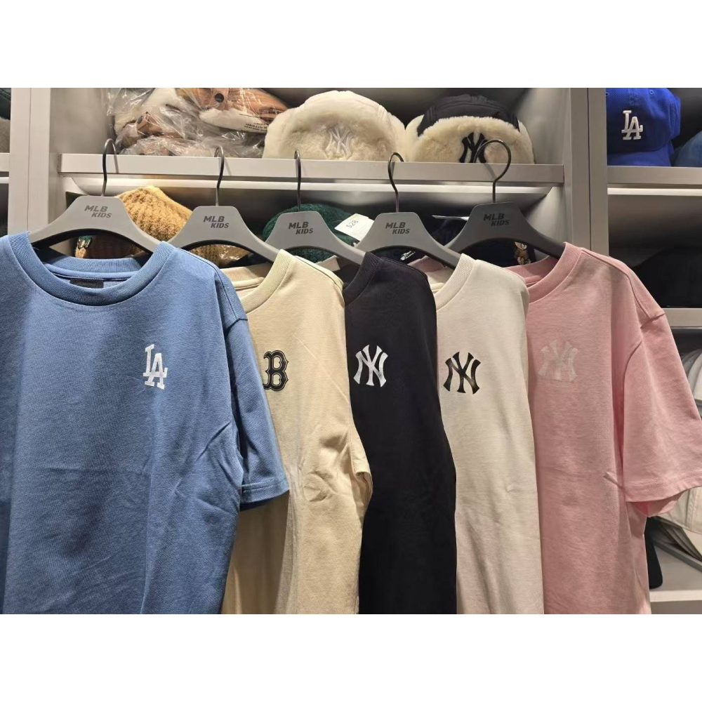 [預購 每周日中午  12:00收單 ] 2025 韓國   MLB 大標 短袖上衣-細節圖3