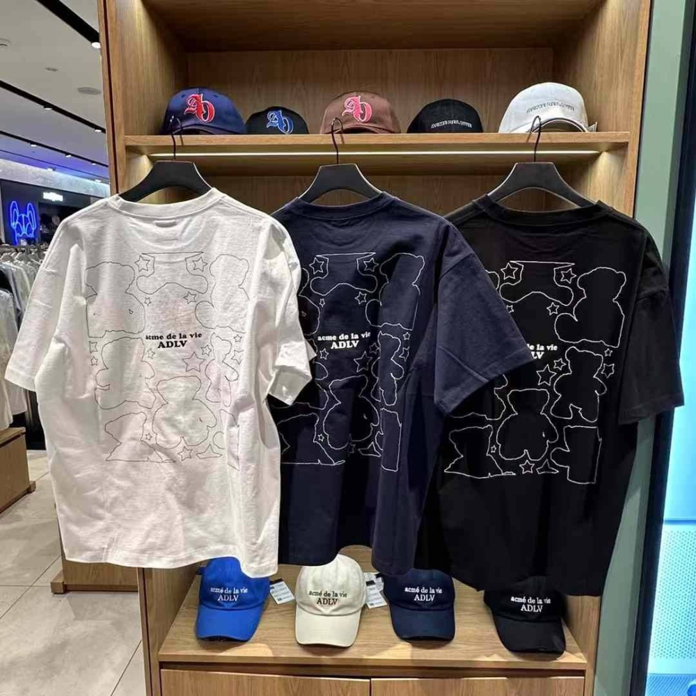 [預購 每周日中午 12:00收單] 2025 韓國 ADLV  25春夏新款 可愛小熊拼圖上衣-細節圖7