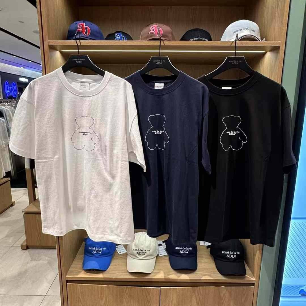 [預購 每周日中午 12:00收單] 2025 韓國 ADLV  25春夏新款 可愛小熊拼圖上衣-細節圖8