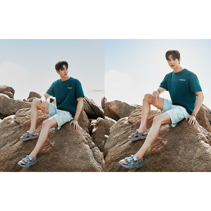 [韓國限時限量打折款 錯過可惜!] 2025 韓國 打折款~DISCOVERY 休閒涼鞋(邊錫佑穿)-細節圖7