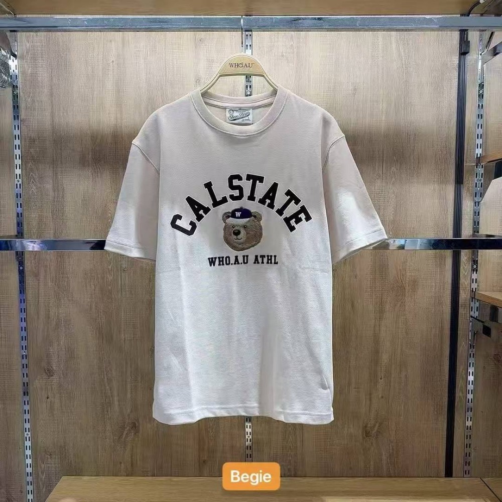 [預購 每周日中午 12:00收單] 2025 韓國 WHO.A.U CALSTATE上衣 中性款-規格圖5