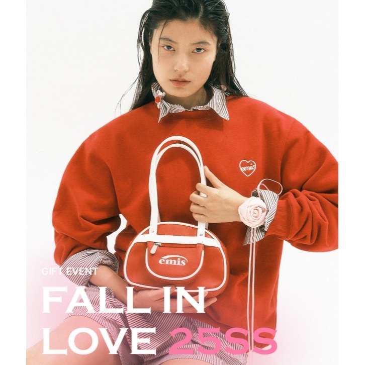 [ 限時購 ] [預購  2025.03.19 中午 12:00收單] 2025  EMIS 25春夏新品 復古保齡球包-細節圖8