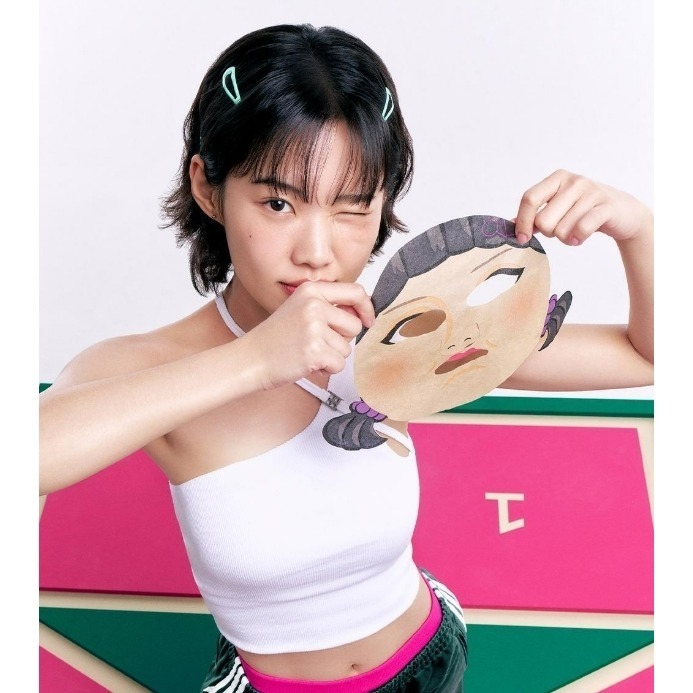 [預購 每周日中午 12:00收單] 2025 韓國  BRING GREEN X 魷魚遊戲保濕鎮定面膜 10片-規格圖6