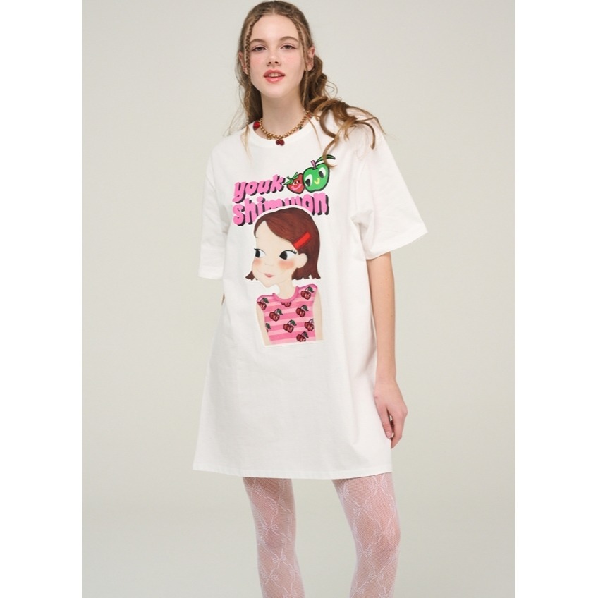 [限時限量打折款][預購 每周日中午 12:00收單] 2025 韓國 陸心媛 YOUKSHIMWON 長版上衣-細節圖3