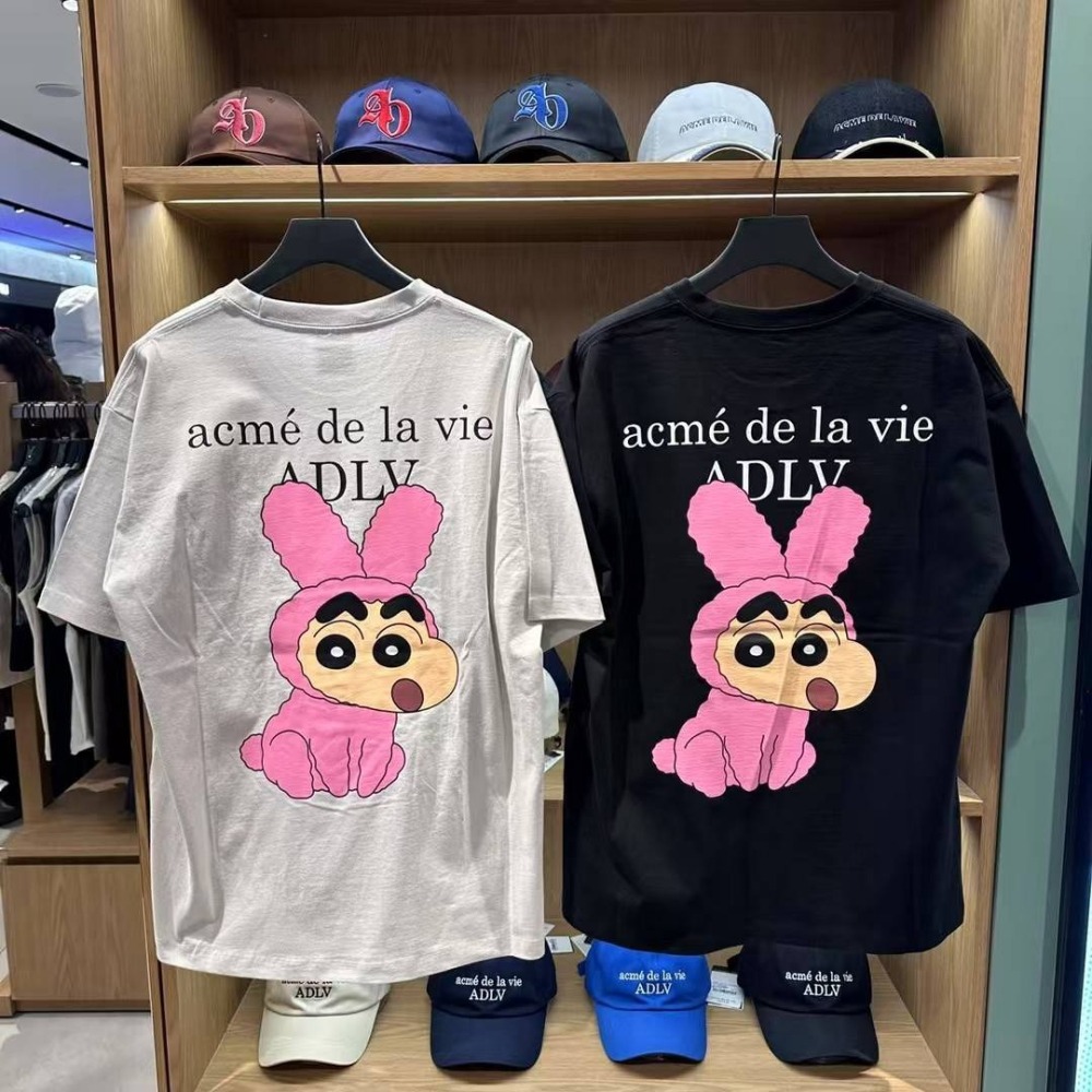 [官網特惠ing][預購 每周日中午 12:00收單] 2025 韓國  ADLV X 蠟筆小新聯名款 小新兔子上衣-細節圖6