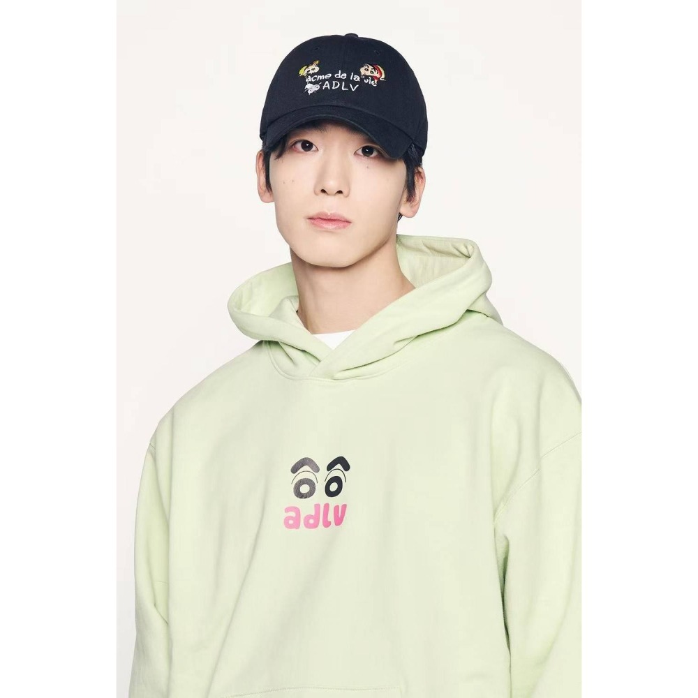 [官網特惠ing][預購 每周日中午 12:00收單] 2025 韓國 ADLV  X 蠟筆小新聯名款 小新棒球帽-細節圖4