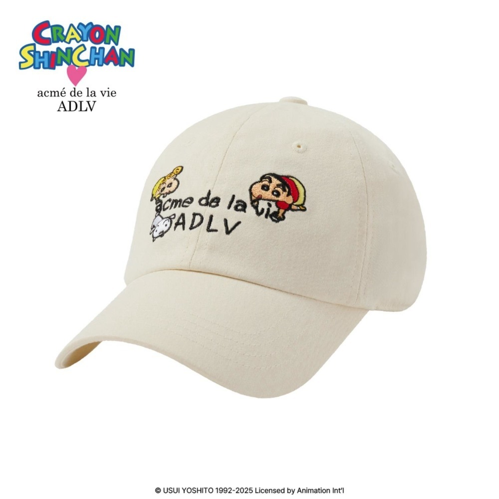 [官網特惠ing][預購 每周日中午 12:00收單] 2025 韓國 ADLV  X 蠟筆小新聯名款 小新棒球帽-規格圖8