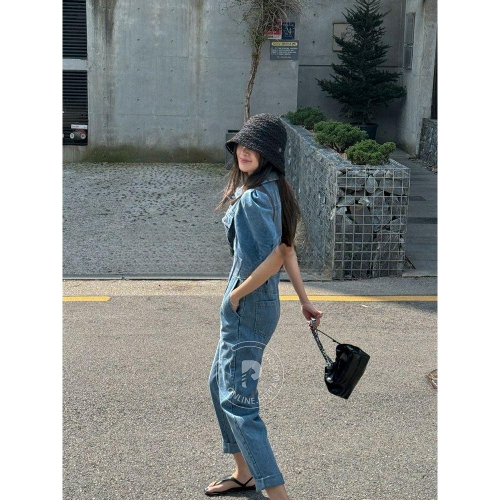 [預購 每周日中午 12:00收單] 2025 韓國 時尚配件 後開岔鏤空針織漁夫帽-細節圖6