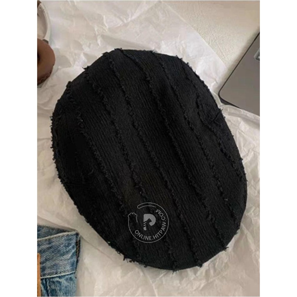 [預購 每周日中午 12:00收單] 2025 正韓 時尚配件  立體線條鴨舌帽-細節圖6