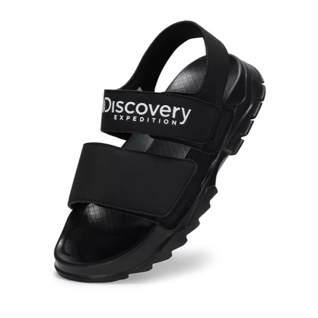 [韓國特惠ing][預購 每周日中午 12:00收單] 2025 韓國 特價款  DISCOVERY LOGO雙繫帶涼鞋-細節圖7