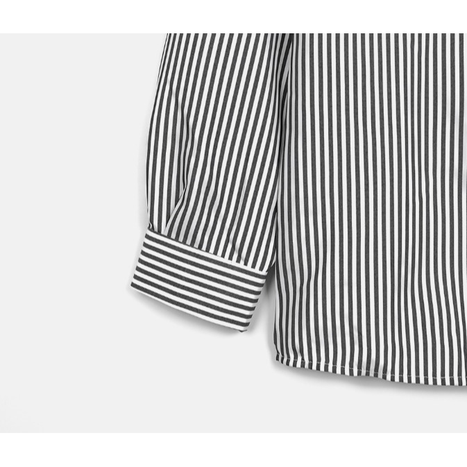 男裝![官網特惠ing][預購 2025.03.30中午12:00收單] 2025 韓國 smallman直條紋襯衫-細節圖9