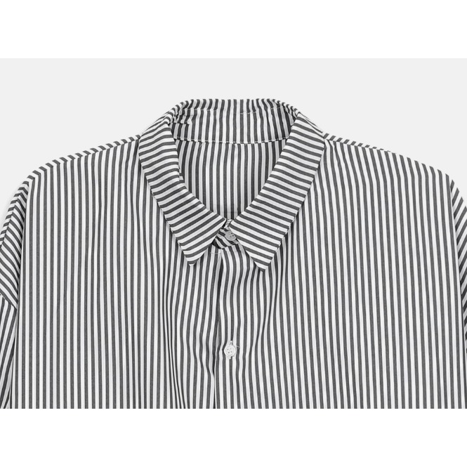 男裝![官網特惠ing][預購 2025.03.30中午12:00收單] 2025 韓國 smallman直條紋襯衫-細節圖10