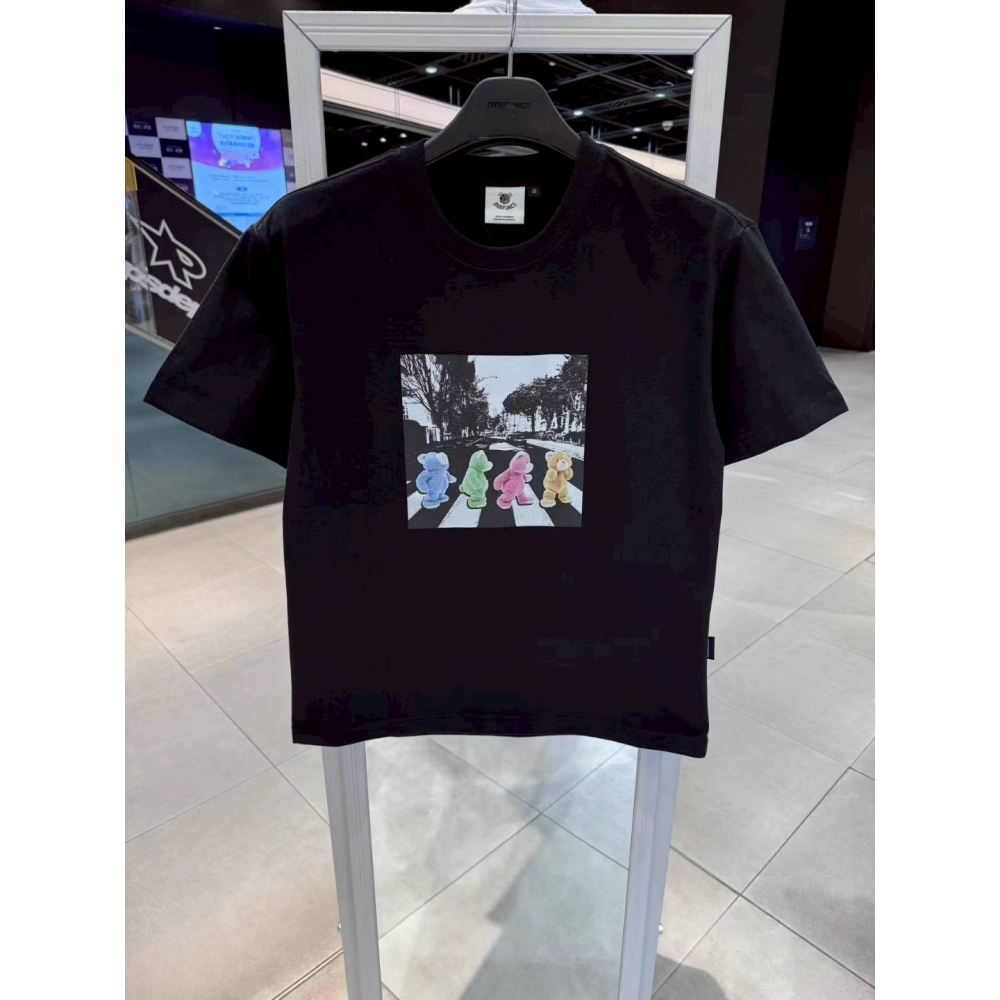 [預購 每周日中午 12:00收單] 2025 韓國 DYSFUNCT  棒棒糖 果凍熊過馬路上衣-細節圖2