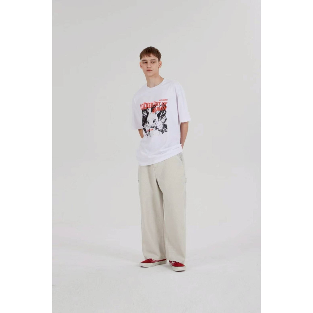 [預購 每周日中午 12:00收單] 2025 韓國 DYSFUNCT 棒棒糖 憤怒小兔上衣-細節圖3